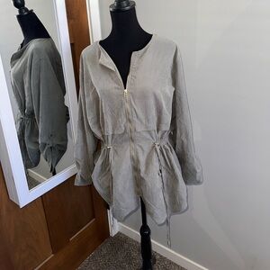 Maurices Plus Size Soft Zip Front Anorak Jacket